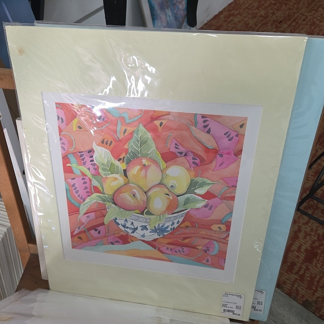 Fruit Matted Art Work