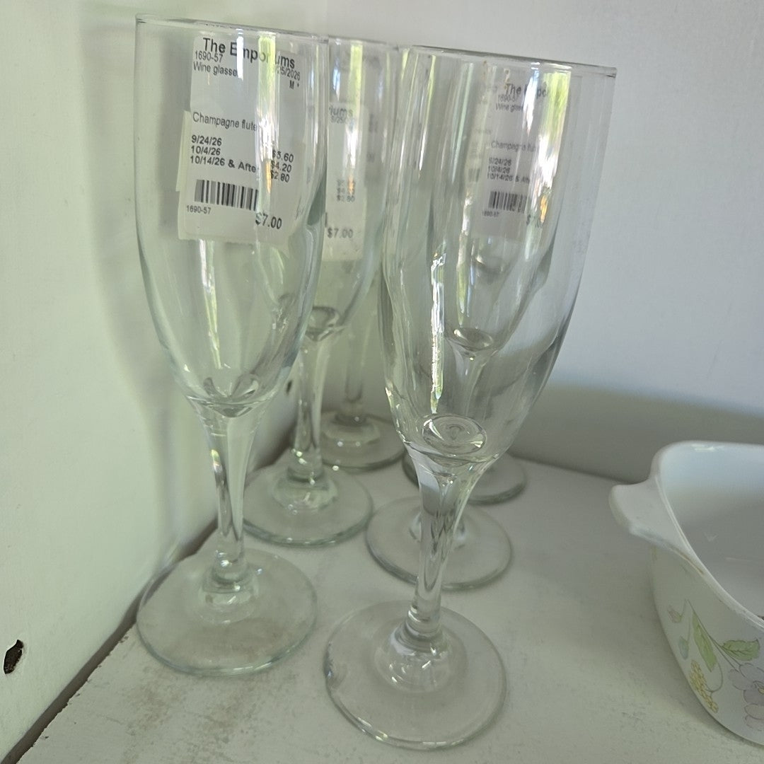 Champagne flutes