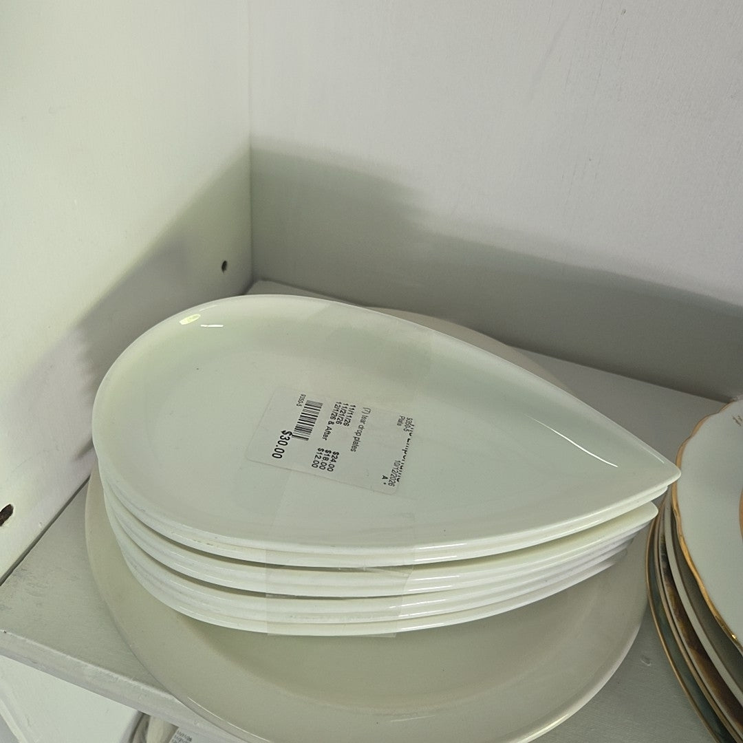 (7) tear drop plates
