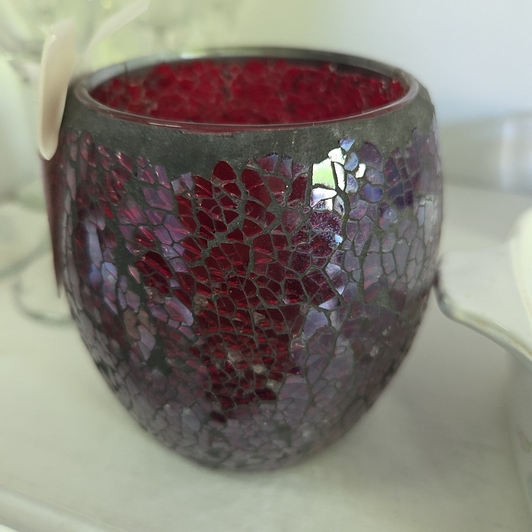 Pfaltzgraff Red Candle Holder