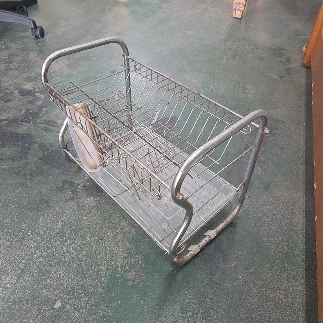 metal dish rack