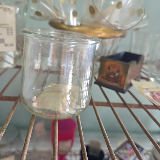Glass Candle Holder