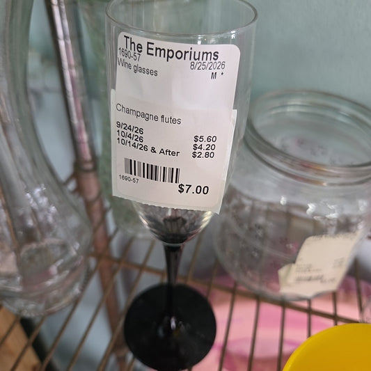 Champagne flutes