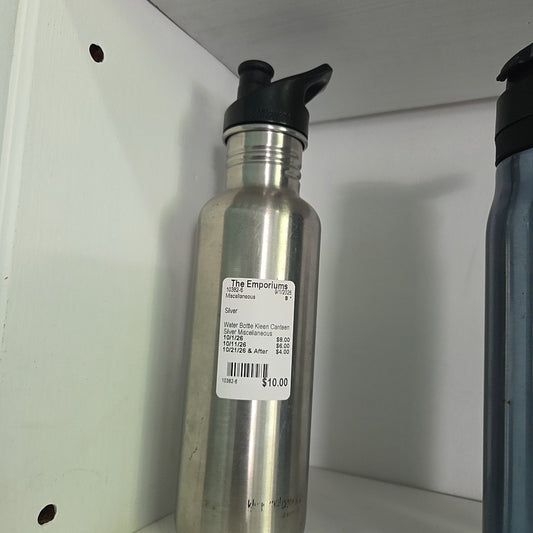 Water Bottle Kleen Canteen Silver Miscellaneous