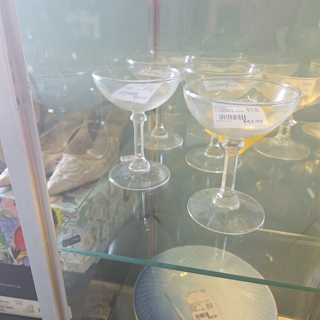 libbey georgian sherbet/champagne glass