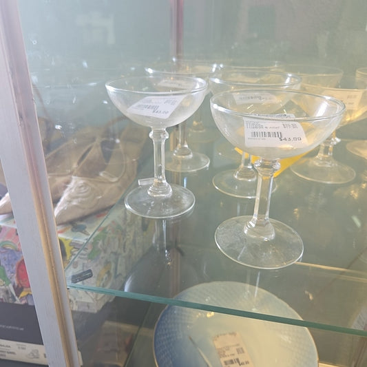 libbey georgian sherbet/champagne glass