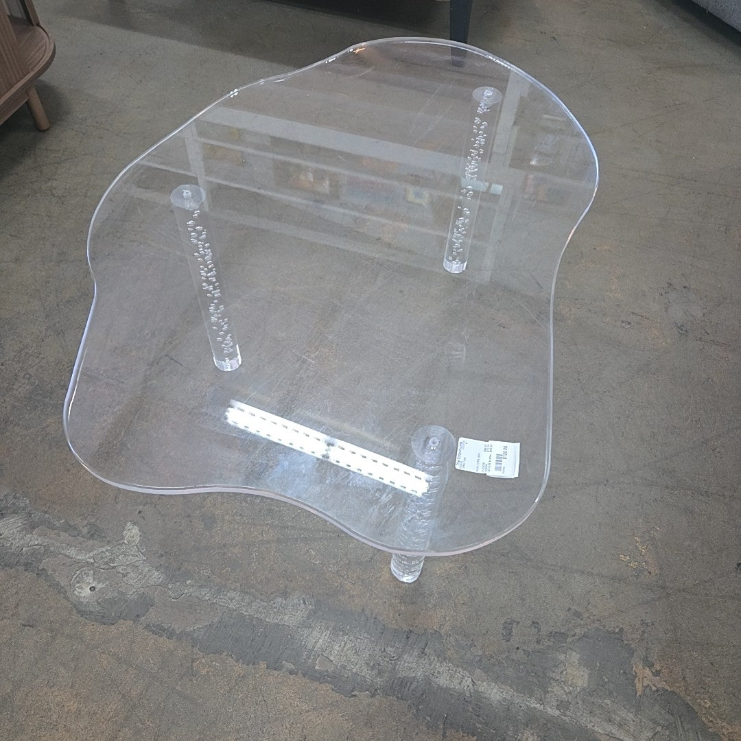 acrylic coffee table
