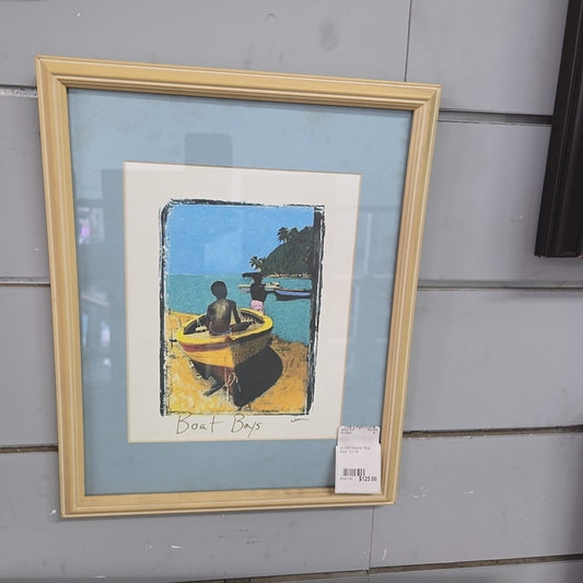 Jennifer Meranto "Boat Boys" 12 x 15