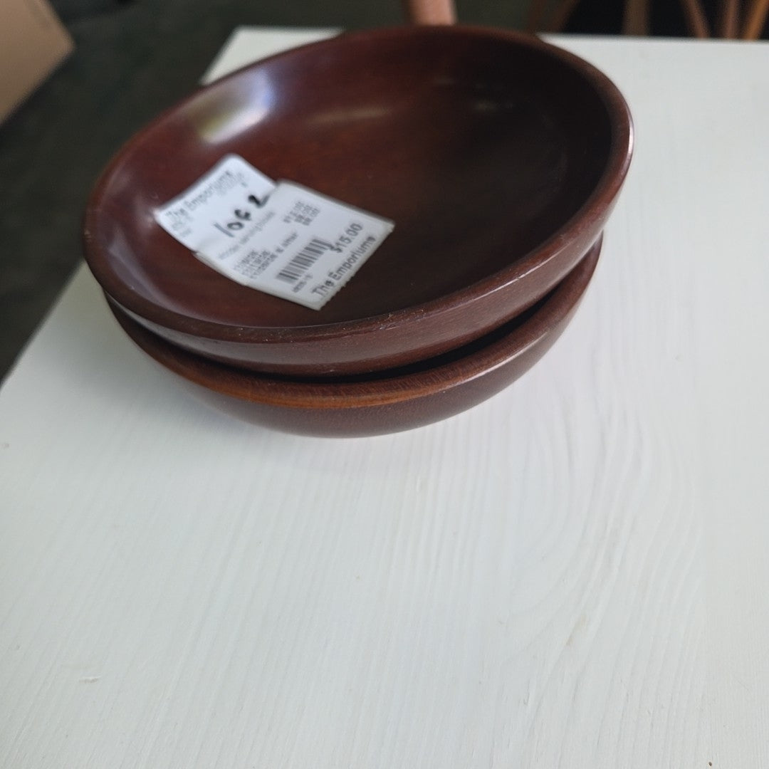 wooden serving bowls