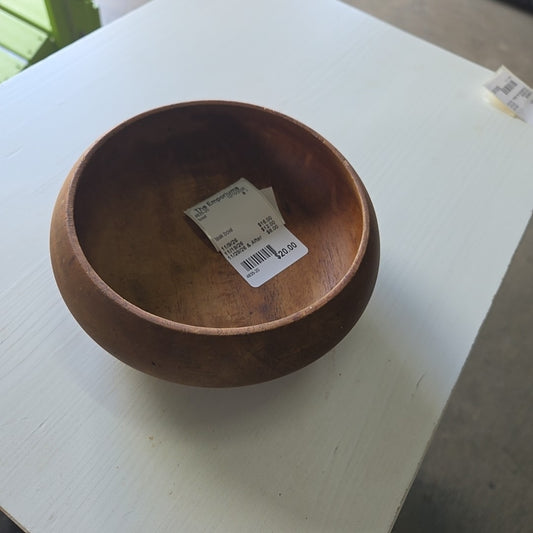 teak bowl