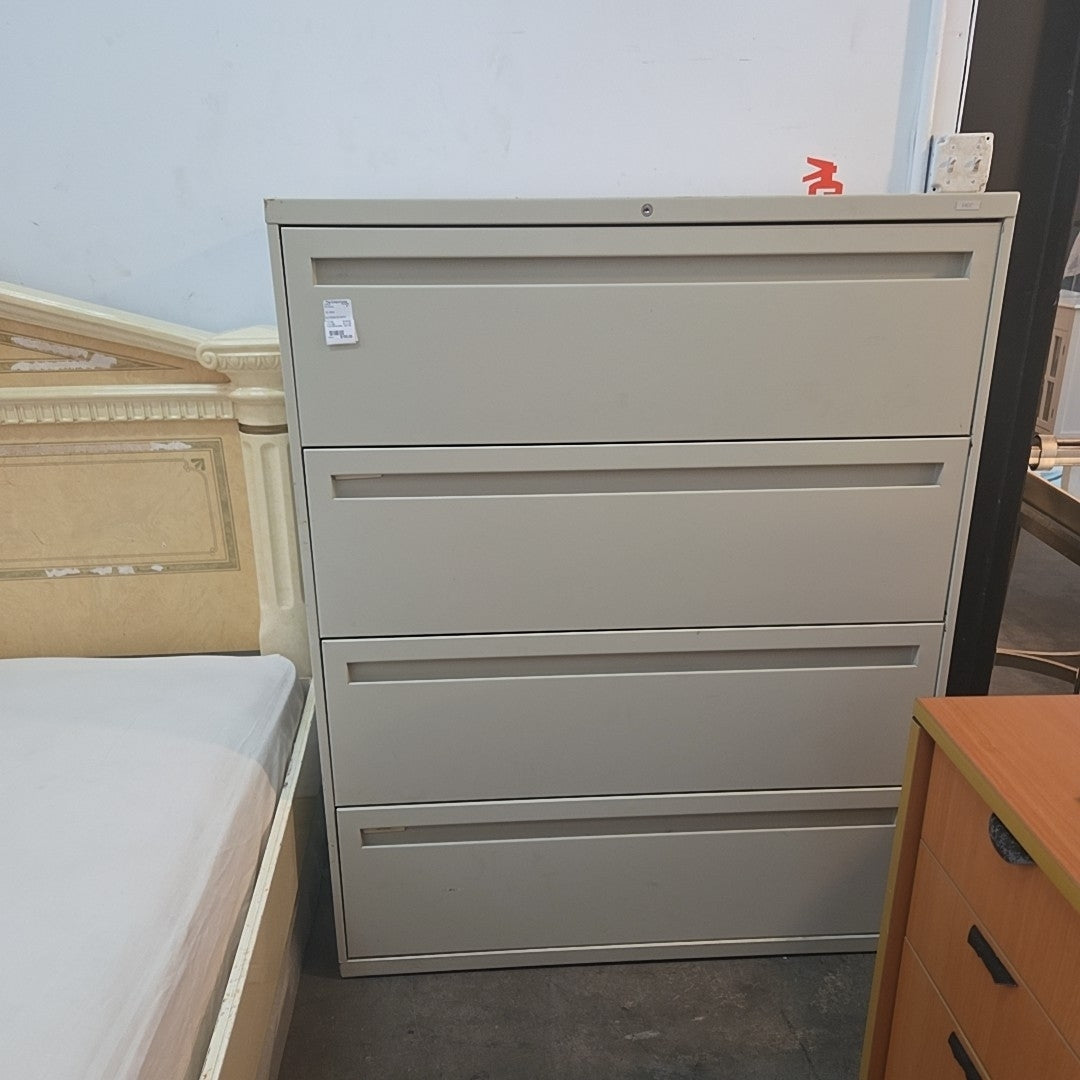 lrg 4 drawer file cabinet
